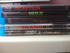 Arşivden Orjinal BluRay Filmler (Inception, HellBoy 2, Hulk, The Orphanage, Transsiberian)