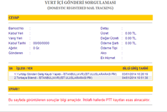  Kargo takibi Torbaya Eklendi - İSTANBUL(AVR)(İST.ULUSLARARASI PİM)	