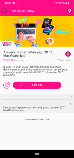 Maximum Genç Efsane Eylül Kampanyaları