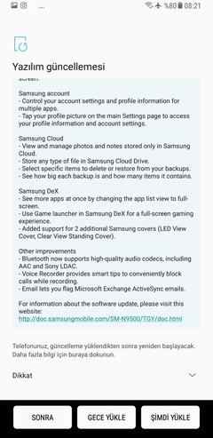 SAMSUNG GALAXY NOTE 8 [ANA KONU]