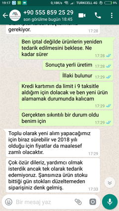 N11/acarlaronline satıcısını beni mağdur etmesi