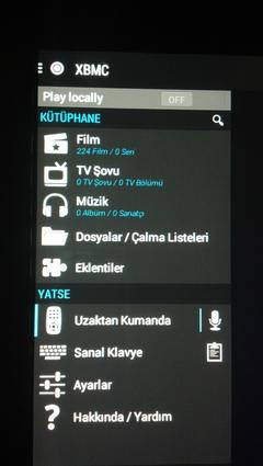  XBMC ve Yatse Kumanda Uygulaması İncelemesi