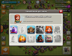  ACİLLLL!!!!!85 tl SATILIK Clash hesabı 85 lvl th8