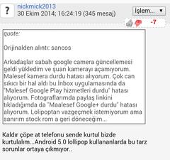  ★★ LG Nexus 5 Ana Konu & Kullanıcılar Kulübü ★★