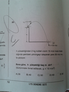  4 Fizik Sorusu [Acil Yardım Edin]