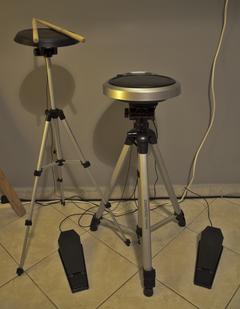  DİJİTAL BATERİ ÇALIŞMA SETİ MEDELİ TRAMPET+HI-HAT+2 AD. PEDAL