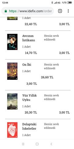 İdefix.com 5 kitap 15 TL