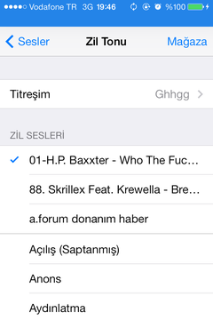  iPhone Zil Sesi(Ses Tonu) Oluşturma (JailBreak'siz!!!) iTunes Son Sürüm...