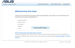  ASUS Product Registration Program?