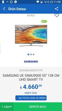 SAMSUNG MU9000 KULLANICILARI