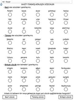 İLKOKULLAR İÇİN ETKİNLİK TEST VE UYGULAMALAR