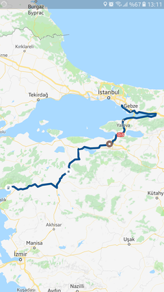 Passat b8 tsi uzun  yol tüketim örneği