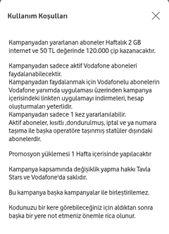 Vodafone Hediye 2 GB