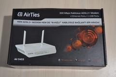  Airties Air 5453 ADSL2+ 4 Port 300Mbps Kablosuz N Modem 85TL