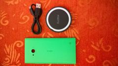  QI Kablosuz Şarj Aleti ile Nokia Lumia 735 Kapak Kargo Dahil 65 TL