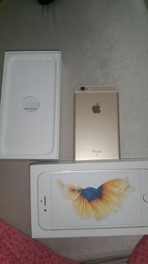 Satılık çiziksiz Iphone 6S 16GB GOLD!