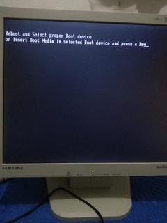 BIOS sıfırlama ve hardisk sıfırlama sonrası PC açılmıyor