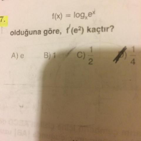 TÜREV 2SORU apotemi maratondan