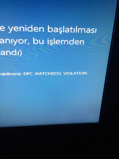  DPC_WATCHDOG_VIOLATION VE ERROR CODE:0XC0000001