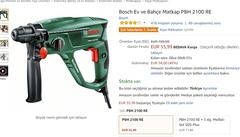 Bosch MATKAP PBH 2100 RE --- 270 TL