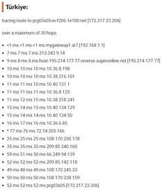 Türkiyede İnternet Neden Yavaş ?