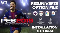 PES 2019 [YAN KONU] Lisans Yaması - Option File Paylaşımları - Yardımlaşma