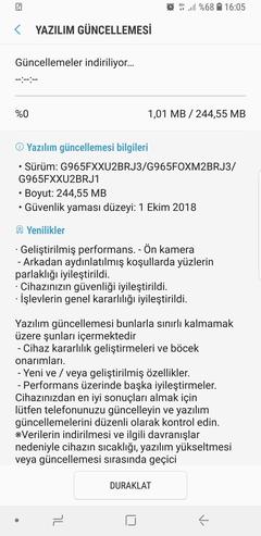 SAMSUNG GALAXY S9 / S9 PLUS [ANA KONU]