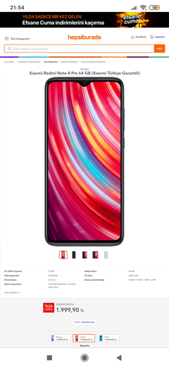 Xiaomi Redmi Note 8 Pro [ANAKONU]