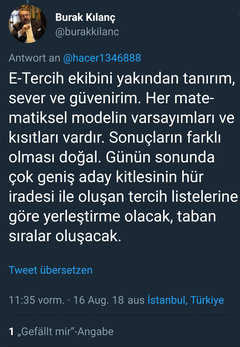 BURAK KILANÇ ANALİZ