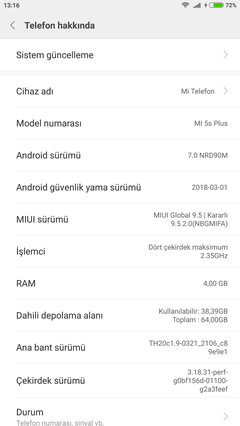 ★ Xiaomi Mi5s Plus ★ Ana Konu & Kullanıcı Kulübü ★