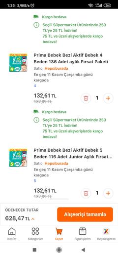 A101 Prima Bebek Bezi Fırsatı