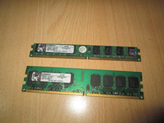  Satılık 2x2GB DDR2 800MHz Kingston (Fiyat Düştü -70TL-)