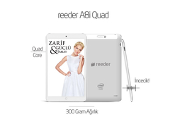  >>> [SATILIK] Reeder A8i Quad Metal Kasa Tablet <<<