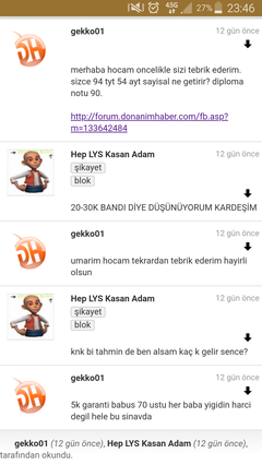 LYS KASAN KELİ İFŞA EDIYORUM ARTIK YETER