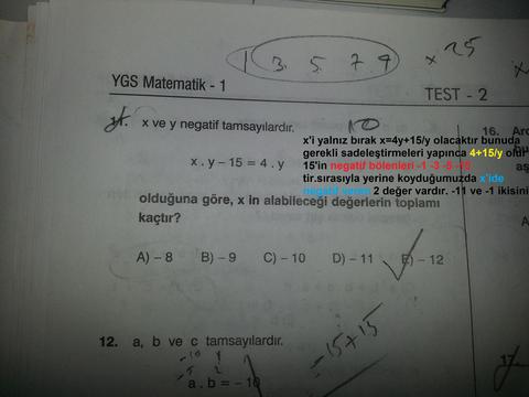 Mat1:Temel Kavramlar Sorular -ISC-