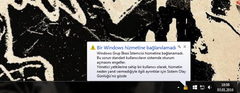  Bir Windows Hizmetine Bağlanılamadı