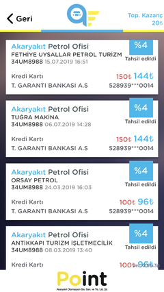 Petrol ofisi %4 indirimli yakıt