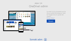  OneDrive 2 Yıl 200 GB depolama alanı