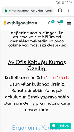 Ay Ofis Koltuğu Deri Büro Koltuk 1.149 tl Ücretsiz Kargo