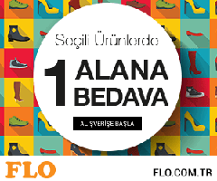 flo.com.tr'de 1 Alana 1 Bedava Kampanyası Başladı! 