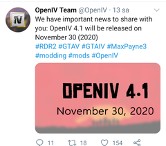 Rdr 2 OPENIV import 31 Aralık da geliyor