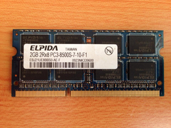  ## ELPIDA 'DDR3' RAM 2GB PC3-8500 [ LAPTOP ] ##