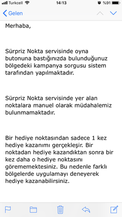 Turkcell Sürpriz Nokta Kampanyası