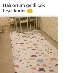 Lastikli Halı Örtüsü Nur Home