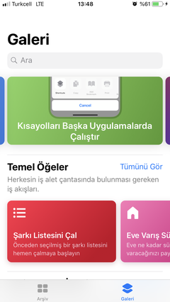 iOS 12 ile Kestirmeler - Shortcuts Paylaşım