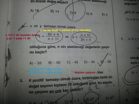Mat1:Temel Kavramlar Sorular -ISC-