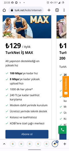 Türknet Çifte Standartlı Tarifeler