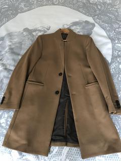 Zara Camel Coat Deve Tüyü Kaban (M)