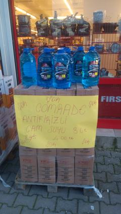 bim şubesel 3 litre antifriz 12,50₺