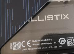 654 TL(kargo dahil) Crucial Ballistix 16GB(2x8GB) 3000MHZ CL15 DDR4 RAM (Micron E-die)